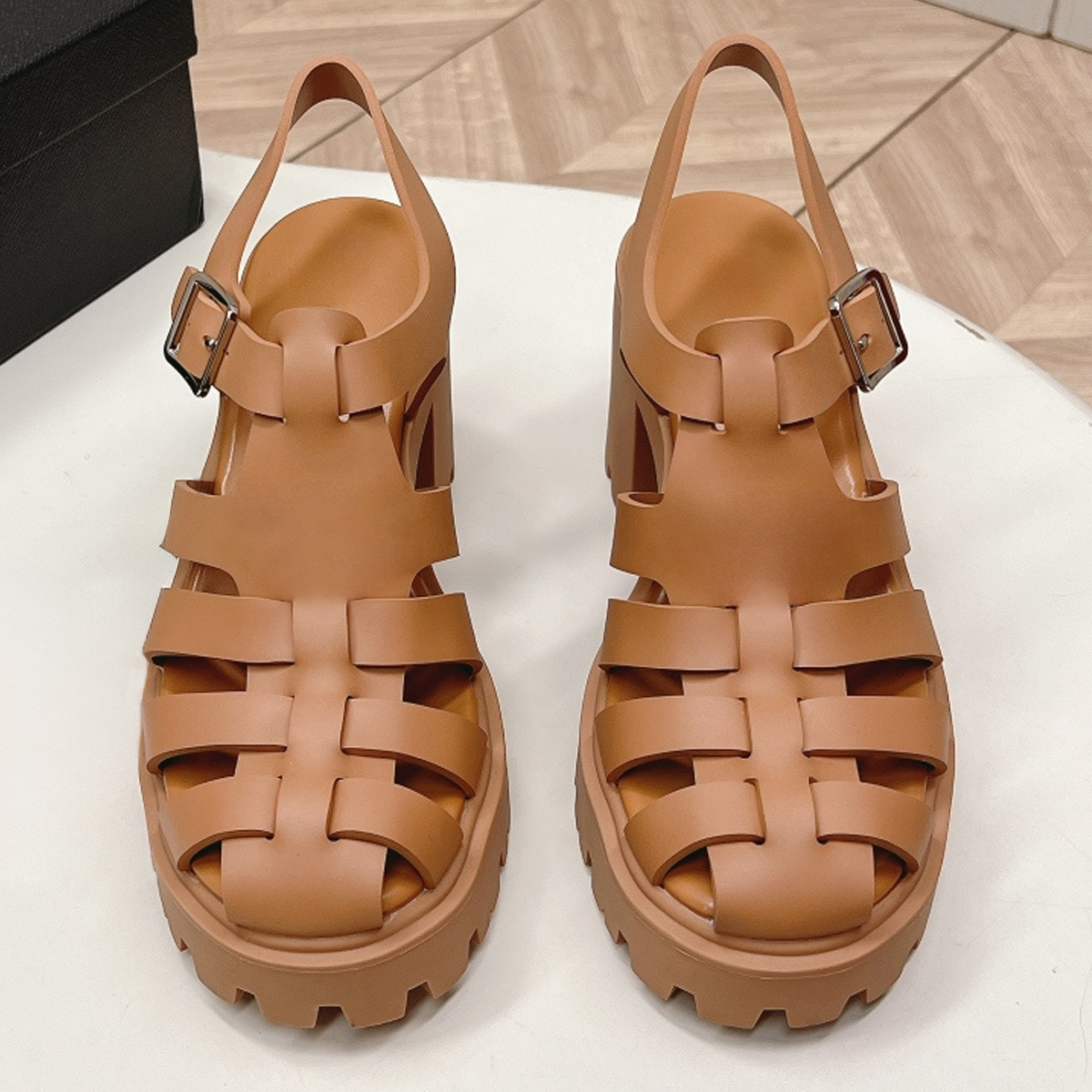 2026 New Women's Round Toe Lea - Sewing New ulasan dan harga