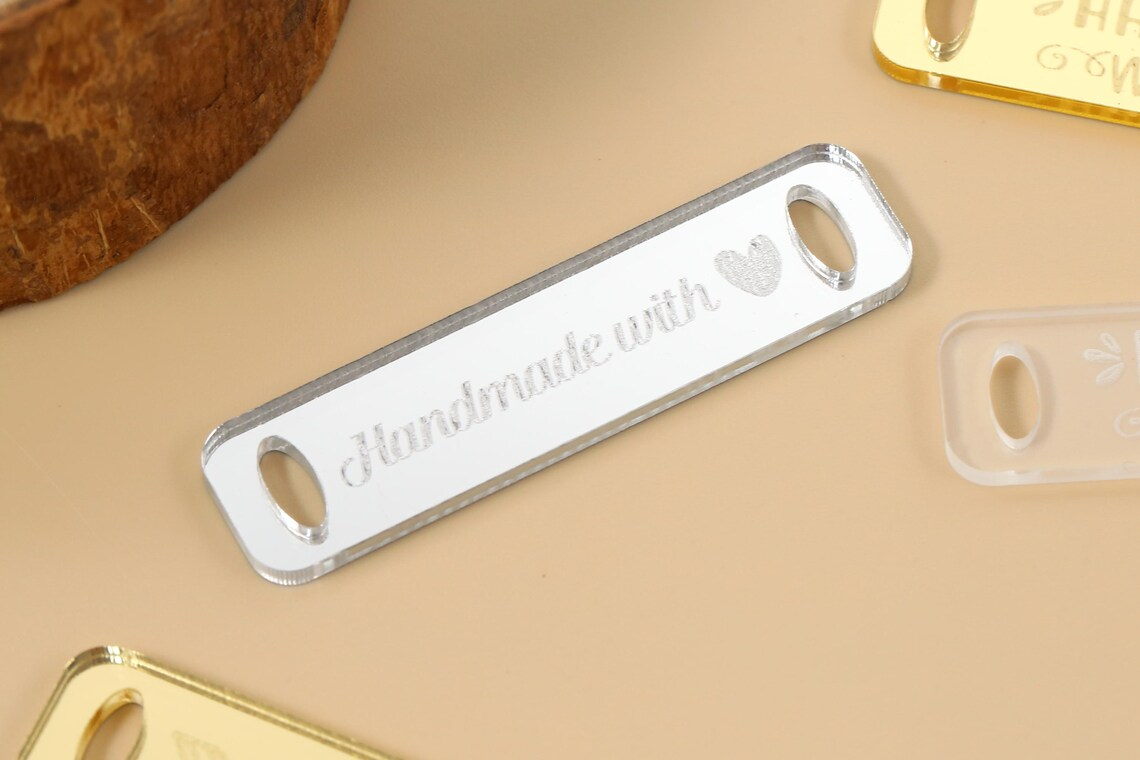 30/50/100pcs Personalized Hand - Sewing Labels ulasan dan harga