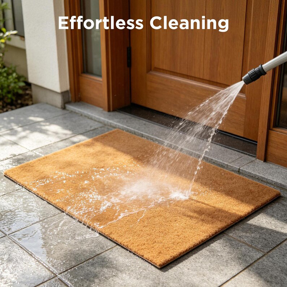 Abstract Coir Doormat Mid Cent - Century Textile & Sewing Supply Online Shopping ulasan dan harga